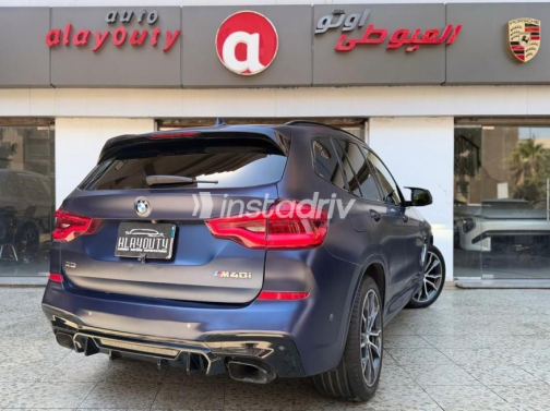 بي ام دبليو X3 M 2019 أزرق غامق أوتوماتيك مستعملة للبيع في مدينة نصر - 1