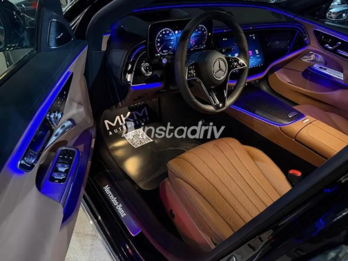 مرسيدس E 200 2026 أسود أوتوماتيك مستعملة للبيع في القاهرة - 8
