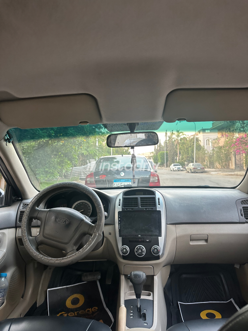 Kia Cerato 2008 Black Automatic Used for Sale in Greater Cairo ( Cairo + Giza) - 3