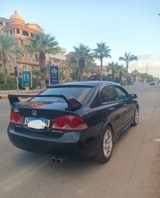 Honda Civic 2007 Black Automatic Used for Sale in Greater Cairo ( Cairo + Giza)