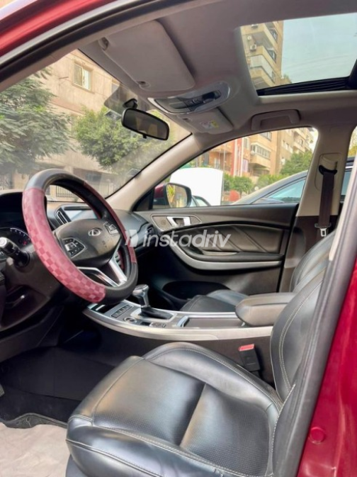 شيرى تيجو 7 2022 أحمر غامق أوتوماتيك مستعملة للبيع في مدينة نصر - 8