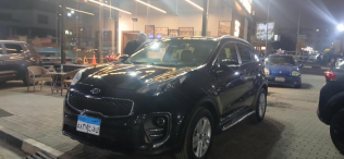 Kia Sportage 2017 Black Automatic Used for Sale in Cairo