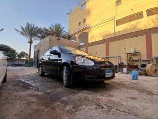 هيونداي اكسنت 2010 أسود أوتوماتيك مستعملة للبيع في القاهرة