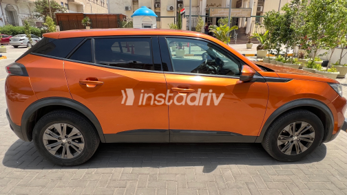 Peugeot 2008 2021 Orange Automatic Used for Sale in Greater Cairo ( Cairo + Giza) - 3