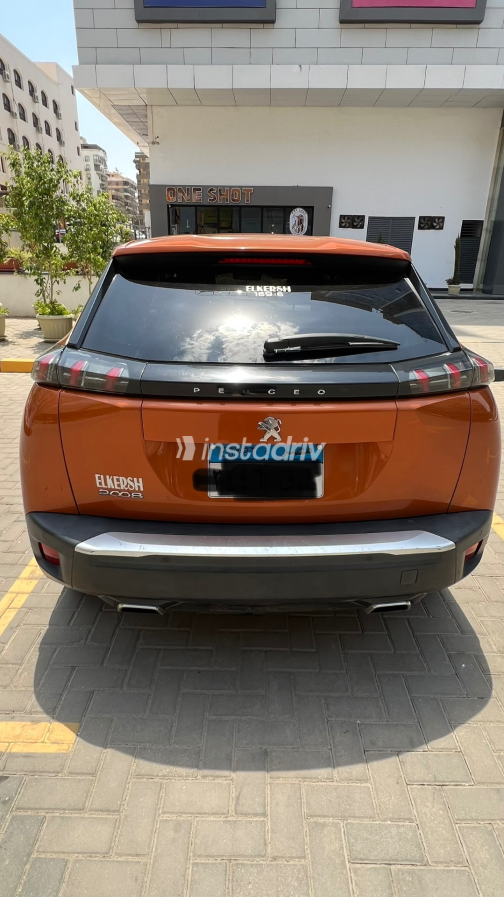 Peugeot 2008 2021 Orange Automatic Used for Sale in Greater Cairo ( Cairo + Giza) - 9
