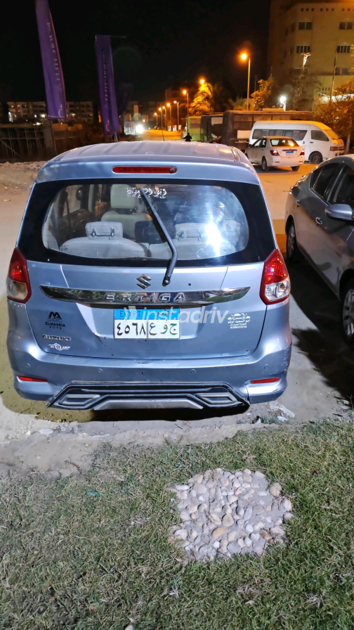 Suzuki Ertiga 2019 White Automatic Used for Sale in Greater Cairo ( Cairo + Giza) - 2