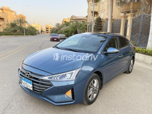 Hyundai Elantra AD 2025 Blue Automatic Used for Sale in 6 October - 2