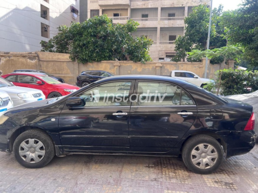 Toyota Corolla 2007 Black Automatic Used for Sale in Alexandria - 2