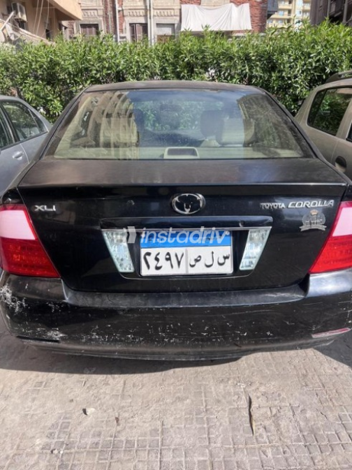 Toyota Corolla 2007 Black Automatic Used for Sale in Alexandria - 4