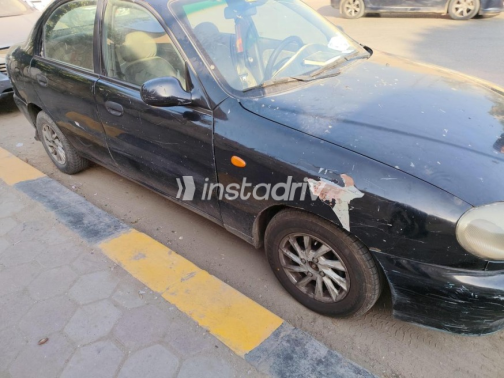 دايو لانوس 2000 أسود أوتوماتيك مستعملة للبيع في الجيزة - 3