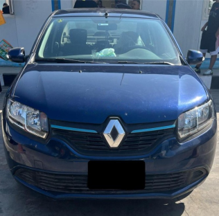 Renault Logan 2016 Blue Automatic Used for Sale in Cairo