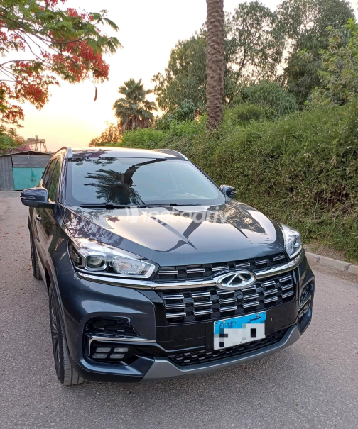 Chery Tiggo 8 2022 Gray Automatic Used for Sale in Greater Cairo ( Cairo + Giza) - 3