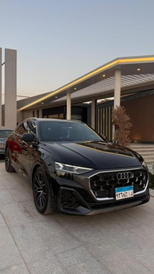 اودي Q8 2025 أسود أوتوماتيك مستعملة للبيع في القاهرة