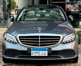 Mercedes C 180 2019 Gray Automatic Used for Sale in Sheikh Zayed City