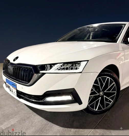 Skoda Octavia 2023 White Automatic Used for Sale in Greater Cairo ( Cairo + Giza) - 3