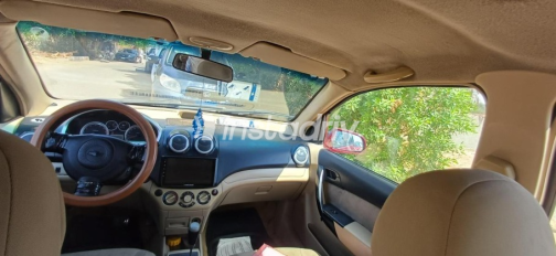Chevrolet Aveo 2011 Dark Red Automatic Used for Sale in Luxor - 5