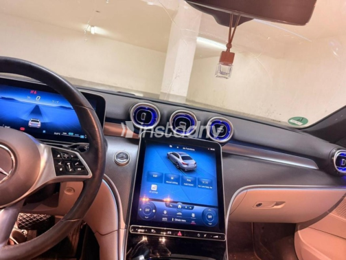 Mercedes C 180 2022 White Automatic Used for Sale in Greater Cairo ( Cairo + Giza) - 4