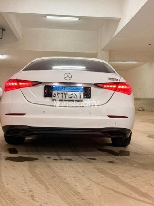 Mercedes C 180 2022 White Automatic Used for Sale in Greater Cairo ( Cairo + Giza) - 10
