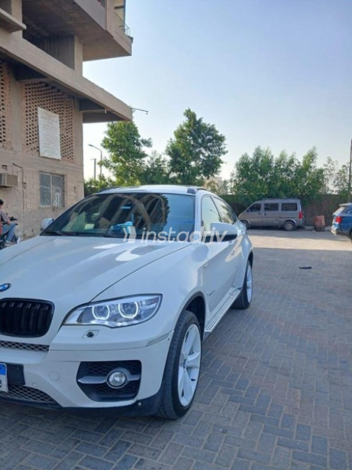 بي ام دبليو X6 2009 أبيض أوتوماتيك مستعملة للبيع في الدقى - 8