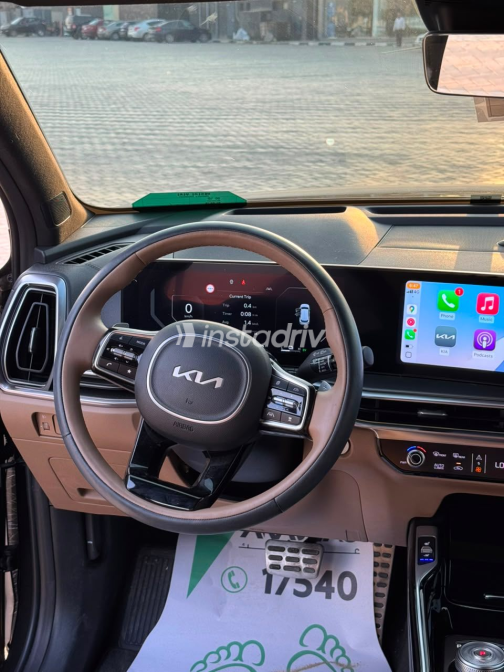 Kia Sorento 2024 Black Automatic Used for Sale in Greater Cairo ( Cairo + Giza) - 8