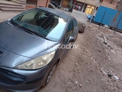 Peugeot 207 2007 Gray Automatic Used for Sale in Banha - 1