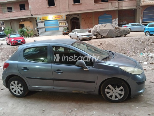 Peugeot 207 2007 Gray Automatic Used for Sale in Banha - 3