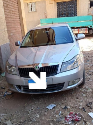 سكودا فانتازيا 2010 فضي أوتوماتيك مستعملة للبيع في الإسكندرية
