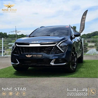Kia Sportage 2024 Dark Blue Automatic Used for Sale in Cairo