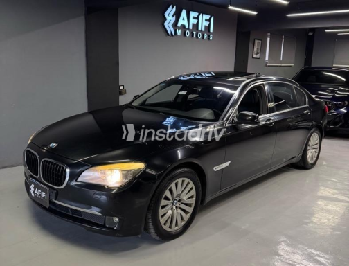 BMW 750 2011 Black Automatic Used for Sale in Cairo - 2