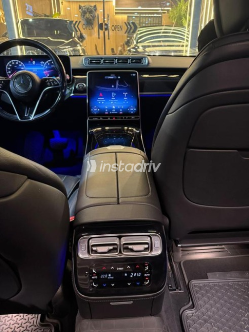 مرسيدس S 450 2022 أسود أوتوماتيك مستعملة للبيع في القاهرة - 9