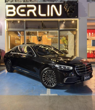 مرسيدس S 450 2022 أسود أوتوماتيك مستعملة للبيع في القاهرة