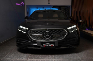 مرسيدس E 200 2024 أسود أوتوماتيك مستعملة للبيع في مدينة الشيخ زايد