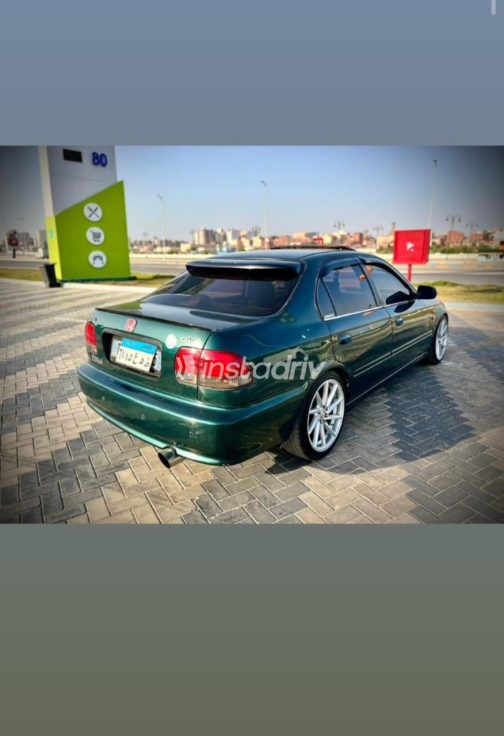 Honda Civic 1997 Green Automatic Used for Sale in Greater Cairo ( Cairo + Giza) - 3