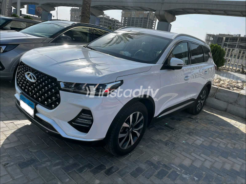 Chery Tiggo 7 pro 2024 White Automatic Used for Sale in Greater Cairo ( Cairo + Giza) - 7