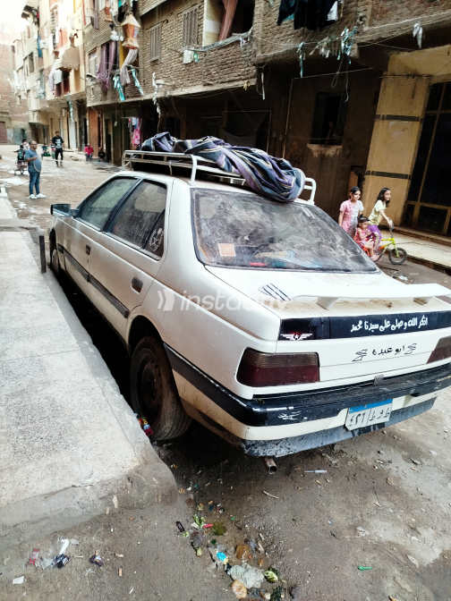 بيجو 405 1994 أبيض يدوي مستعملة للبيع في القاهرة الكبرى ( القاهرة - الجيزة) - 4