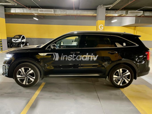 Kia Sorento 2023 Black Automatic Used for Sale in Maadi - 3