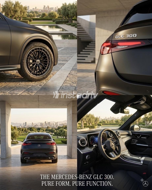 Mercedes GLC 300 2024 Black Automatic Used for Sale in Greater Cairo ( Cairo + Giza) - 1