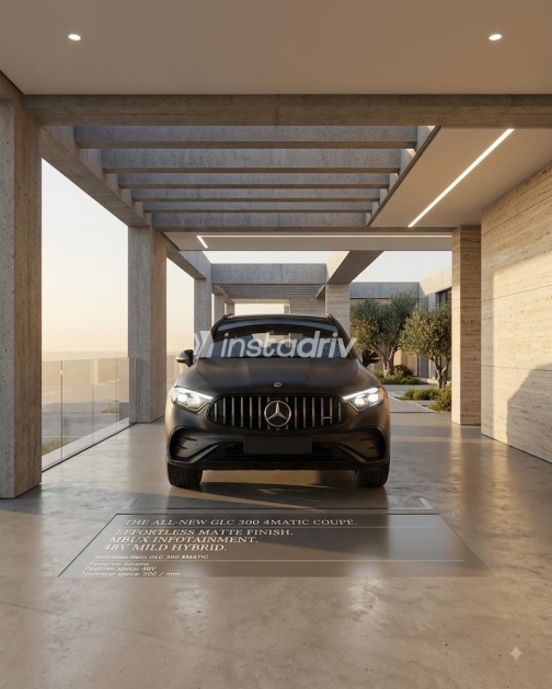 Mercedes GLC 300 2024 Black Automatic Used for Sale in Greater Cairo ( Cairo + Giza) - 3