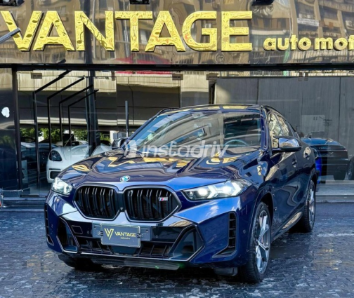 BMW X6 M 2024 Dark Blue Automatic Used for Sale in 6 October - 2