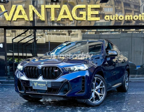 BMW X6 M 2024 Dark Blue Automatic Used for Sale in 6 October - 5