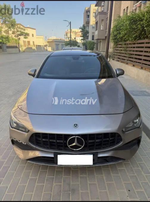 Mercedes CLA 180 2021 Gray Automatic Used for Sale in Greater Cairo ( Cairo + Giza) - 3