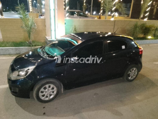 Kia Rio 2015 Dark Blue Automatic Used for Sale in Minya Al Qamh - 4