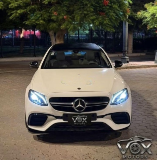 مرسيدس E 200 2017 أبيض أوتوماتيك مستعملة للبيع في مدينة الشيخ زايد