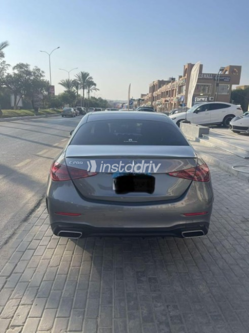 مرسيدس C 200 2022 رمادي أوتوماتيك مستعملة للبيع في مدينة الشيخ زايد - 4