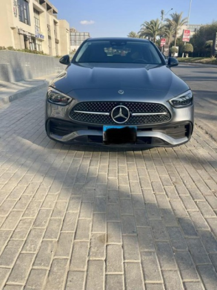 مرسيدس C 200 2022 رمادي أوتوماتيك مستعملة للبيع في مدينة الشيخ زايد