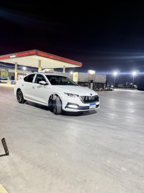 Skoda Octavia 2023 White Automatic Used for Sale in Kafr el-Dawwar - 4