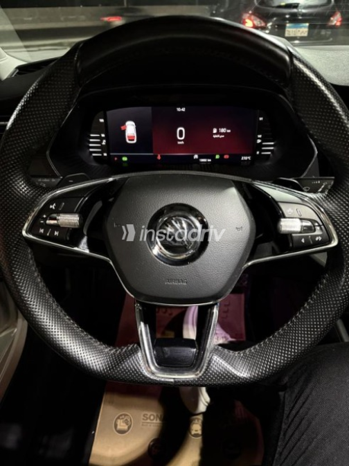 Skoda Octavia 2023 White Automatic Used for Sale in Kafr el-Dawwar - 8