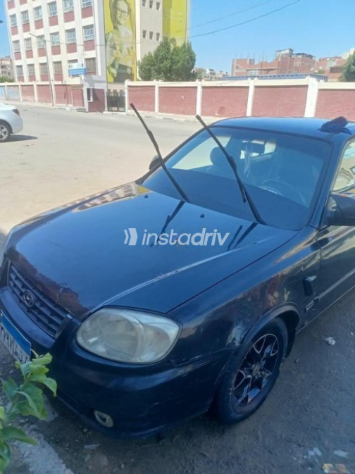 Hyundai Verna 2013 Black Automatic Used for Sale in Ismailia - 2