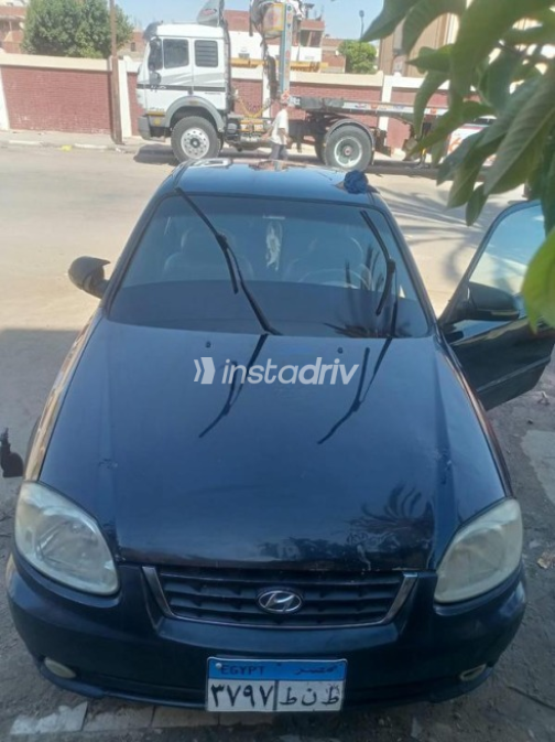 Hyundai Verna 2013 Black Automatic Used for Sale in Ismailia - 3