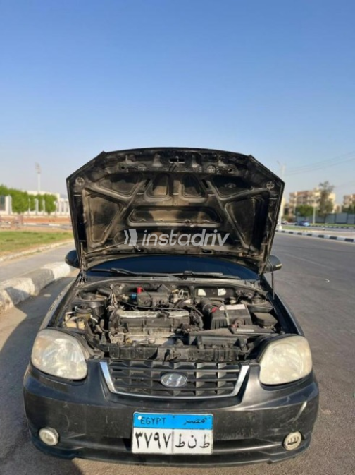 Hyundai Verna 2013 Black Automatic Used for Sale in Ismailia - 8